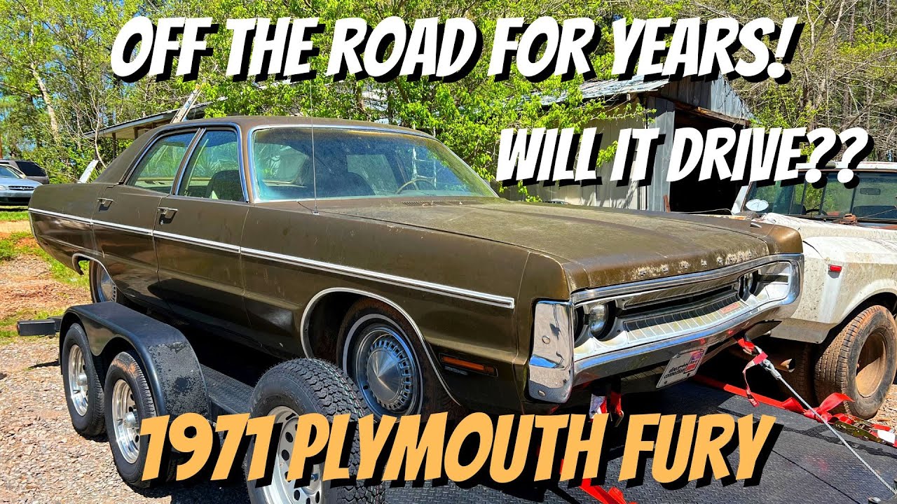 1971 Plymouth Fury III Is it going to start? Will it drive? This MoPar was off the road for years!