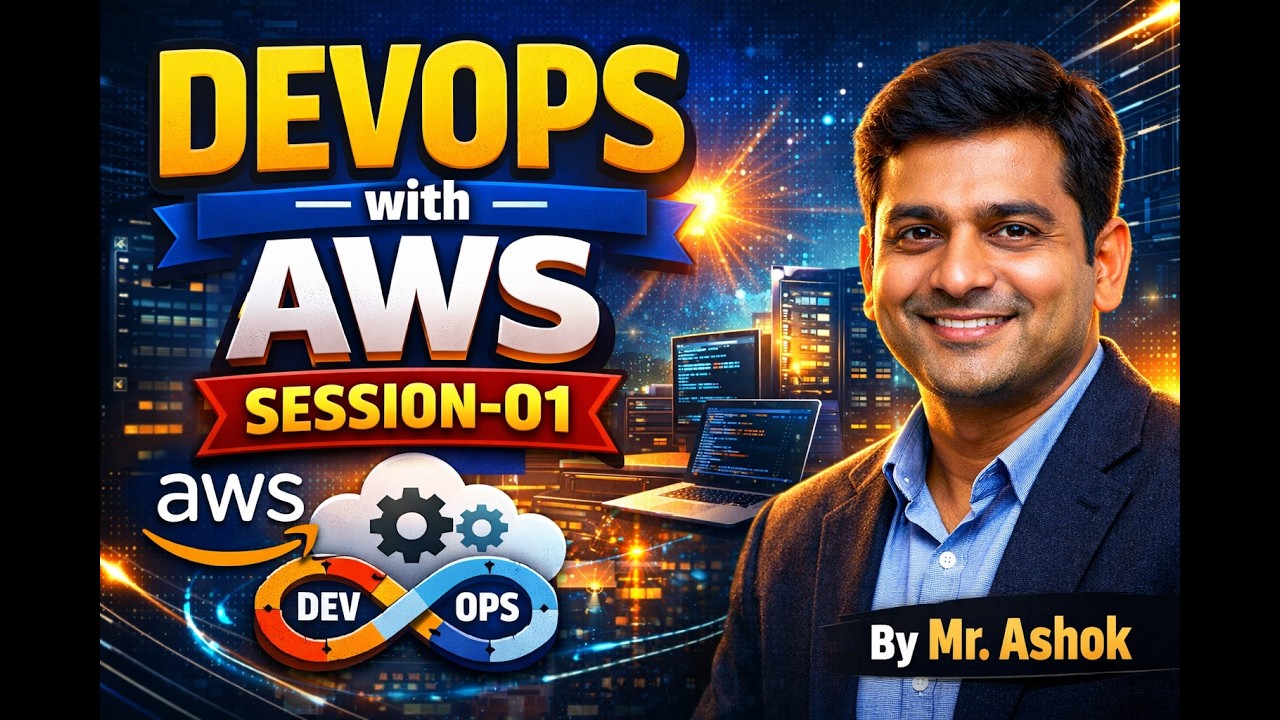 DevOps with AWS | Session - 01 | Ashok IT