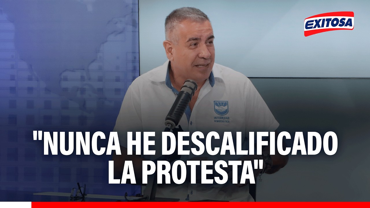 🔴🔵 Wolfgang Grozo aclara postura sobre marchas ciudadanas: 