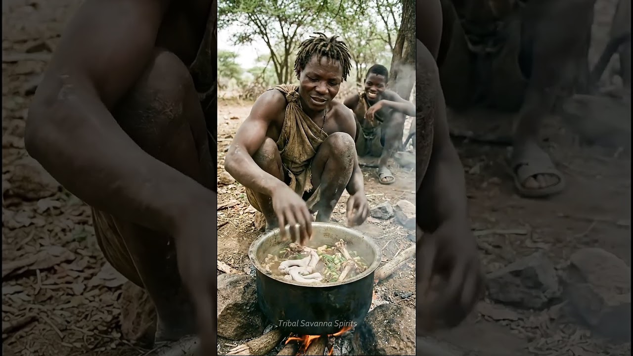 Primitive Survival Cooking Intestines 