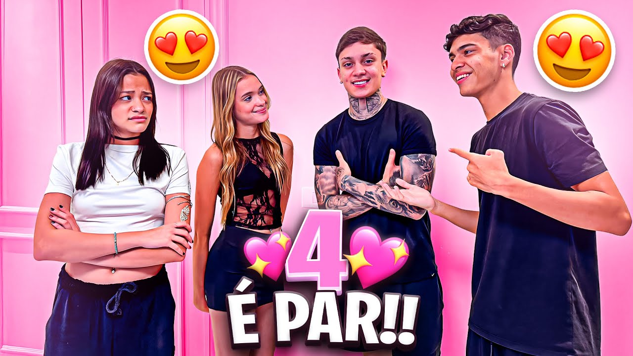 TROUXE UM AMIGO PARA FECHAR UM 4 &Eacute; PAR!