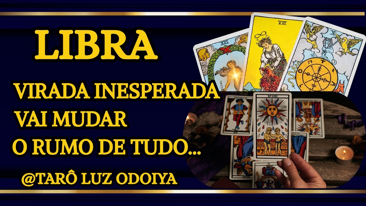 LIBRA♎ TÁ DOMINADO!! NÃO VAI MAIS SER ASSIM🔥📩NOTÍCIAS TRAZEM...