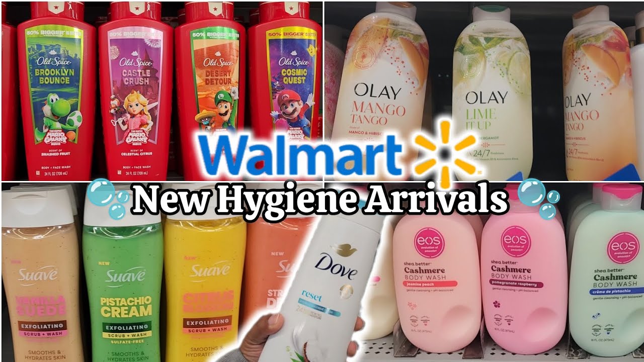 🫧🛒 New Walmart Hygiene Collections #newrelease #bodycare #review #shopping #walkthrough #today
