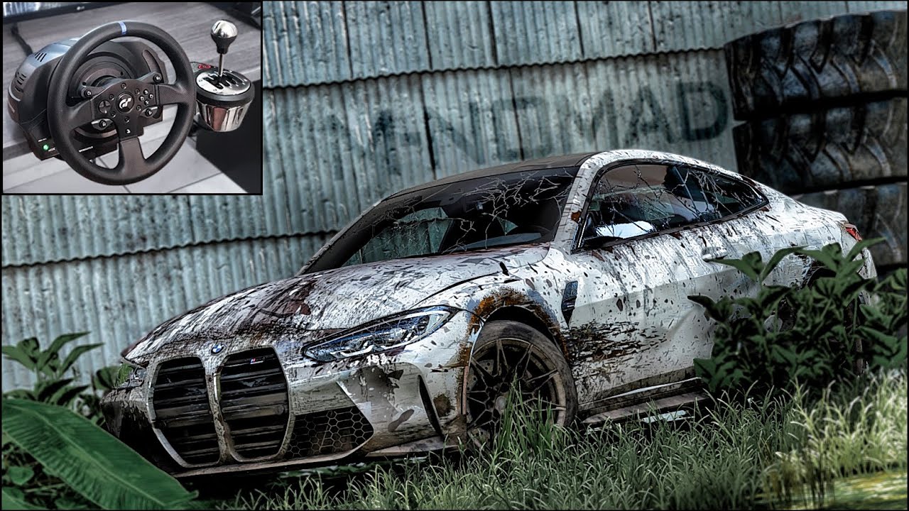 Rebuilding a BMW M4 Competition - Forza Horizon 5 - Gameplay using Thrustmaster T300RS.