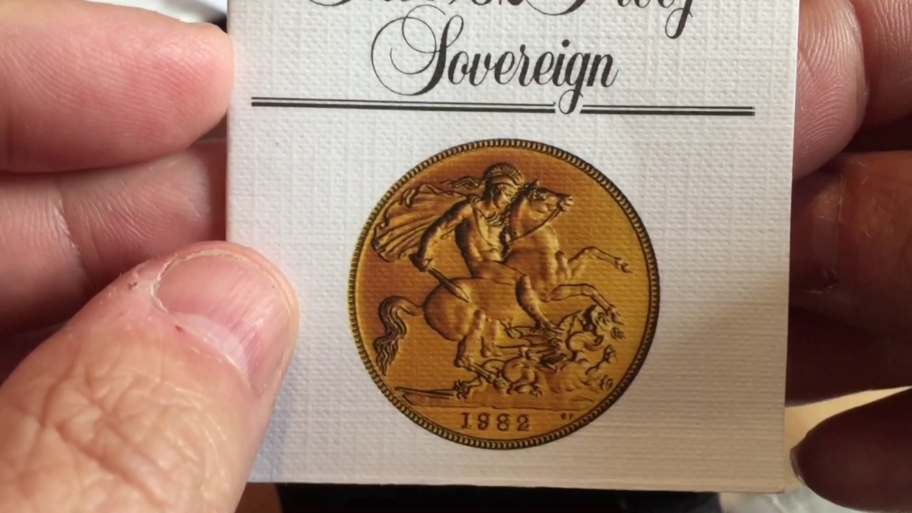 1982 Proof Gold Sovereign the start of the era the sovereign lost its mojo