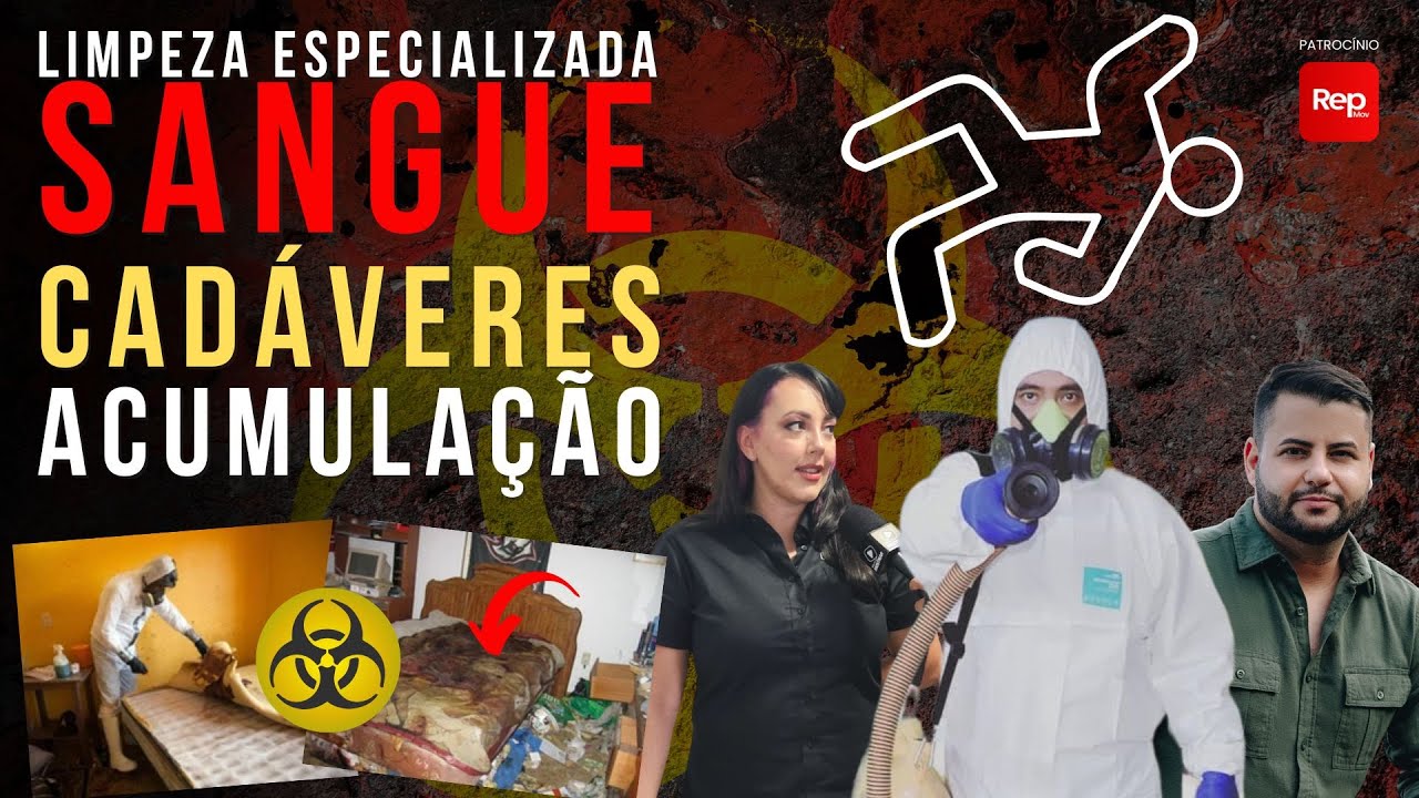 Limpeza PÓS-ÓBITO, cena de CRIME, AUTOEXTERMÍNIO e ACUMULAÇÃO compulsiva (BIODECON)