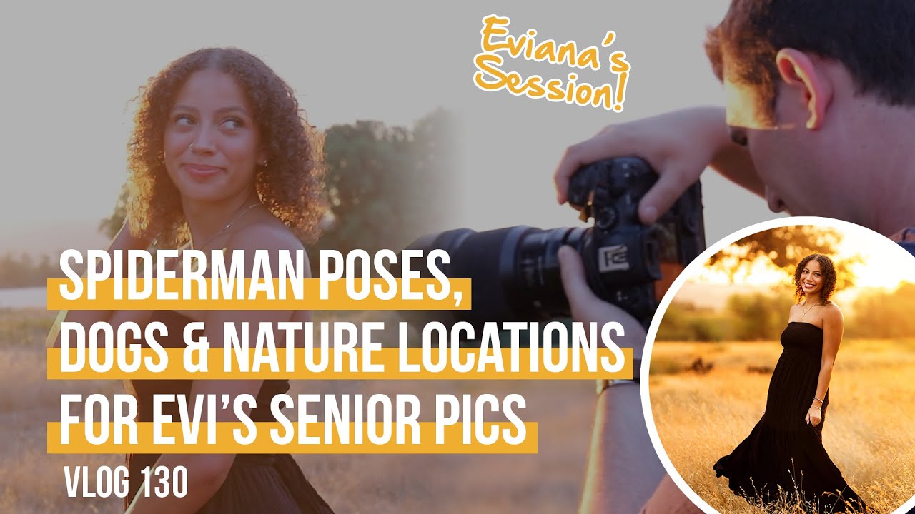 I Teach Eviana Some Sweet Dance Moves During Her Senior Photos | VLOG 130