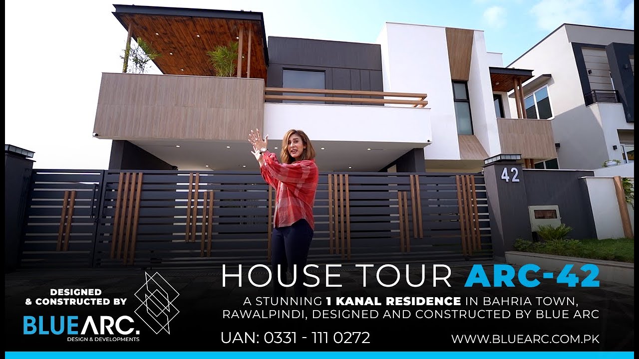 ARC-42 | Designer 1 Kanal House Tour  in Bahria Town by Blue Arc