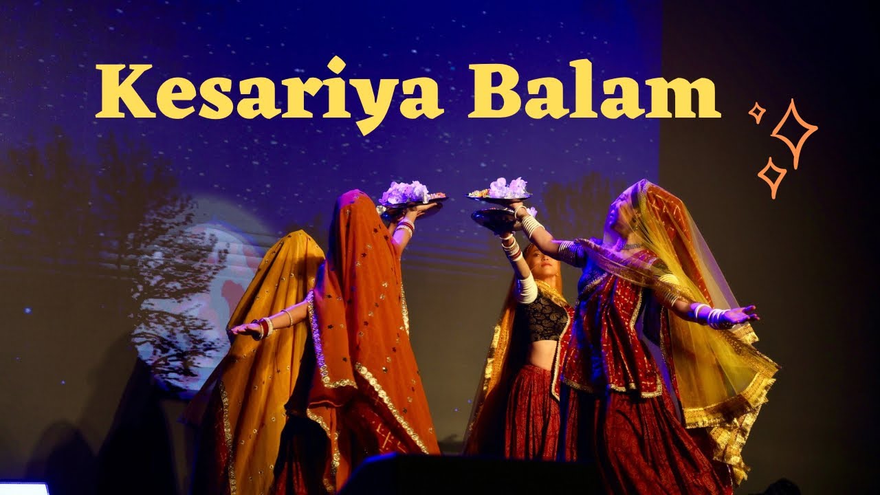 Kesariya Balam | Rajasthani Folk Dance | performed by Raas Dance Company