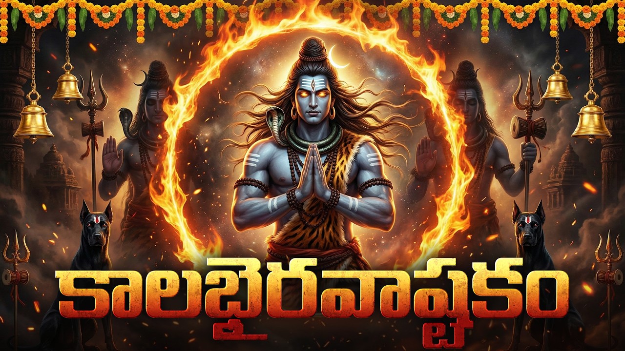 కాలభైరవ అష్టకం వింటే ఆర్దిక సమస్యలు తొలగిపోతాయి | KALABHAIRAVA ASHTAKAM | Lord Shiva Songs Telugu