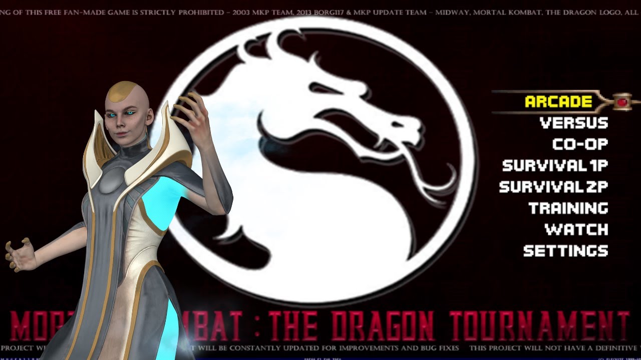 Mortal Kombat The Dragon Tournament (Mugen 2023) Kronika Boss
