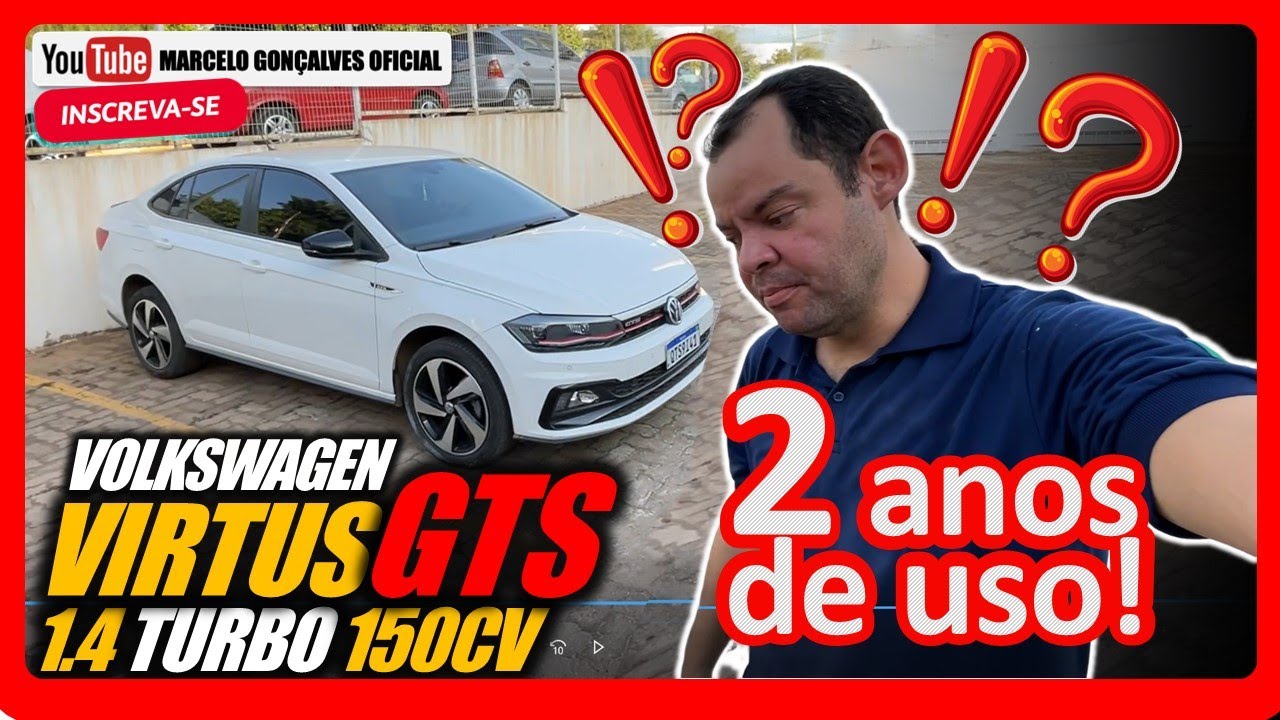 VIRTUS GTS 1.4 Turbo com 2 anos de uso, acabou tudo? Esse eu compraria!