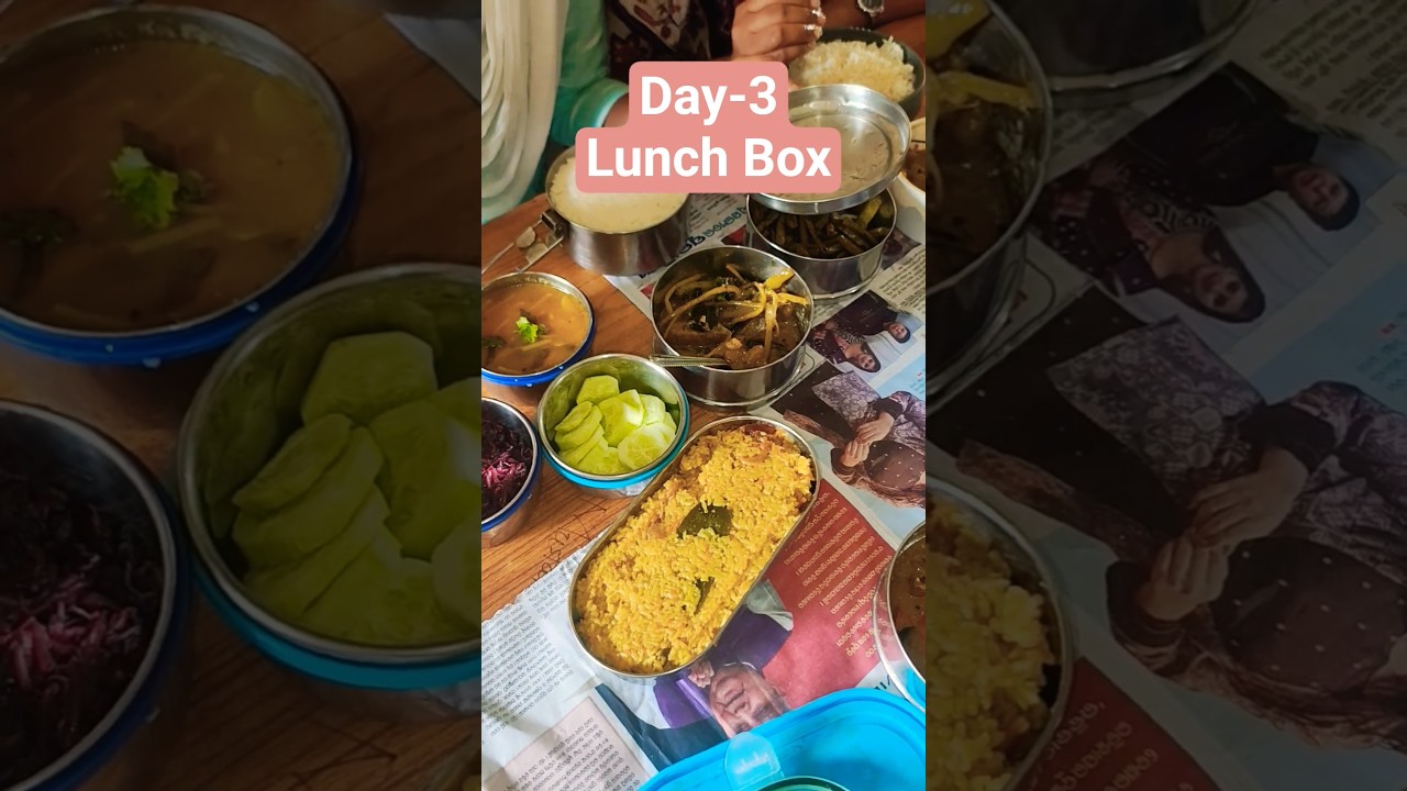 Lunch bo#lunchbox#lunchtime#sharing#food#trending#viral#songs#vegmeal