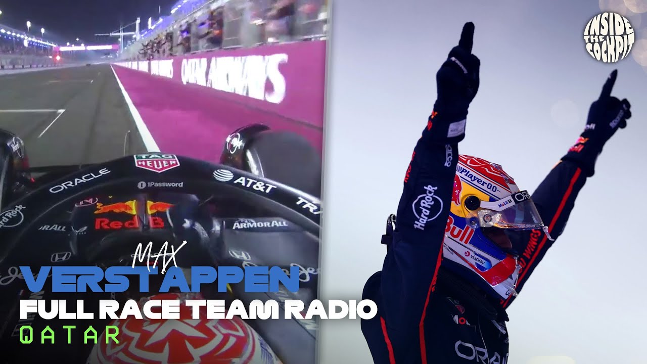 Max Verstappen Full Race Team Radio | 2025 Qatar Grand Prix