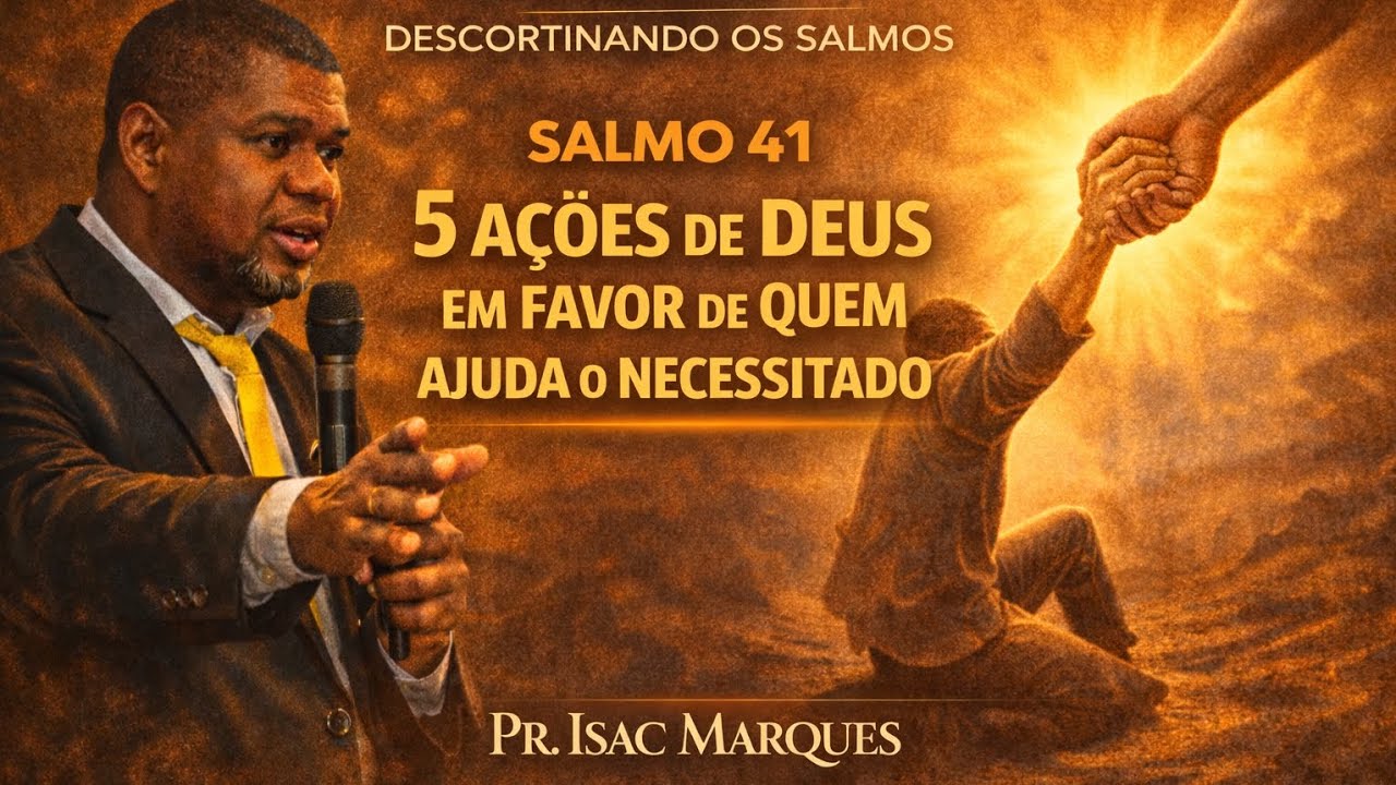 SALMO 41- DESCORTINANDO OS SALMOS- Série Devocional com -Pr Isac Marques 