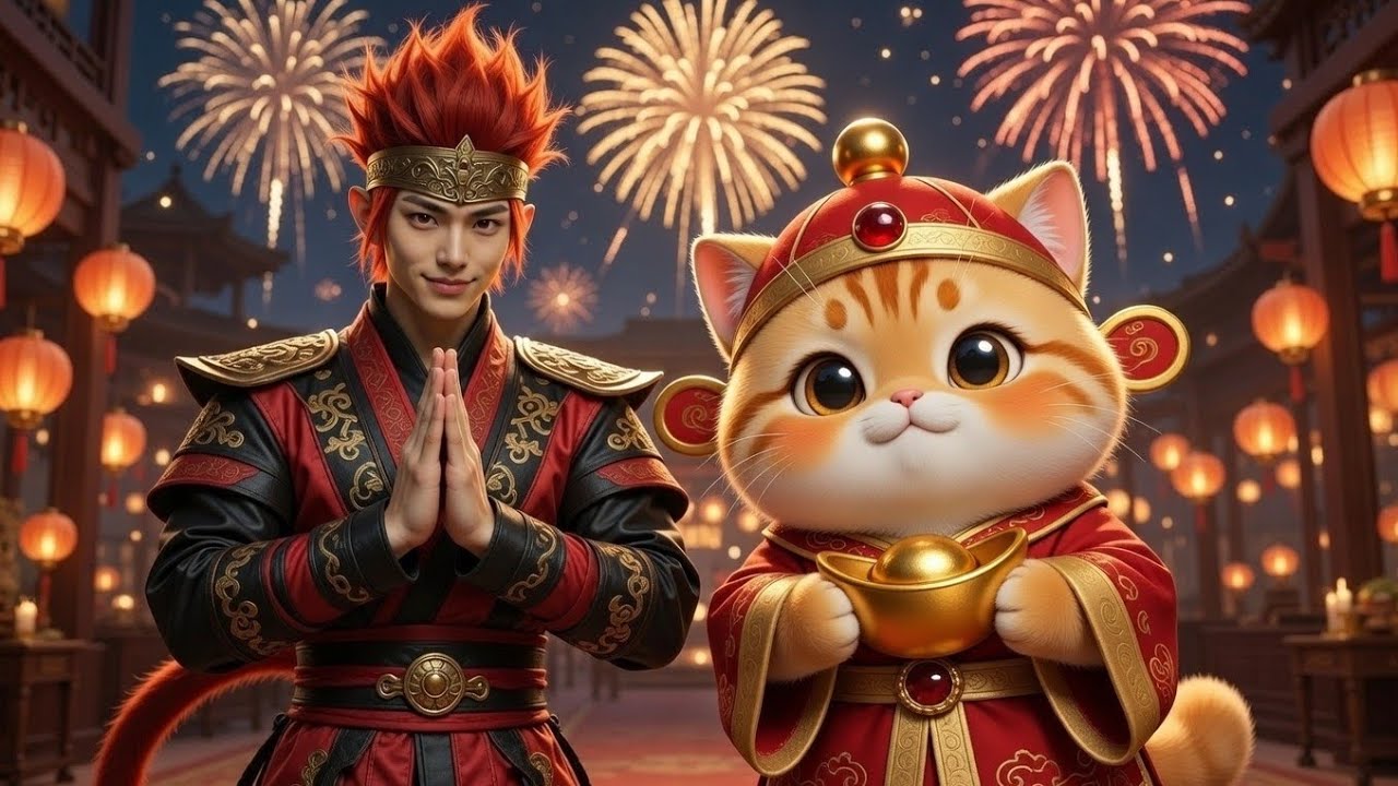 新春大聖 | 孫悟空硬搖滾新年歌 火馬狂奔 恭喜發財