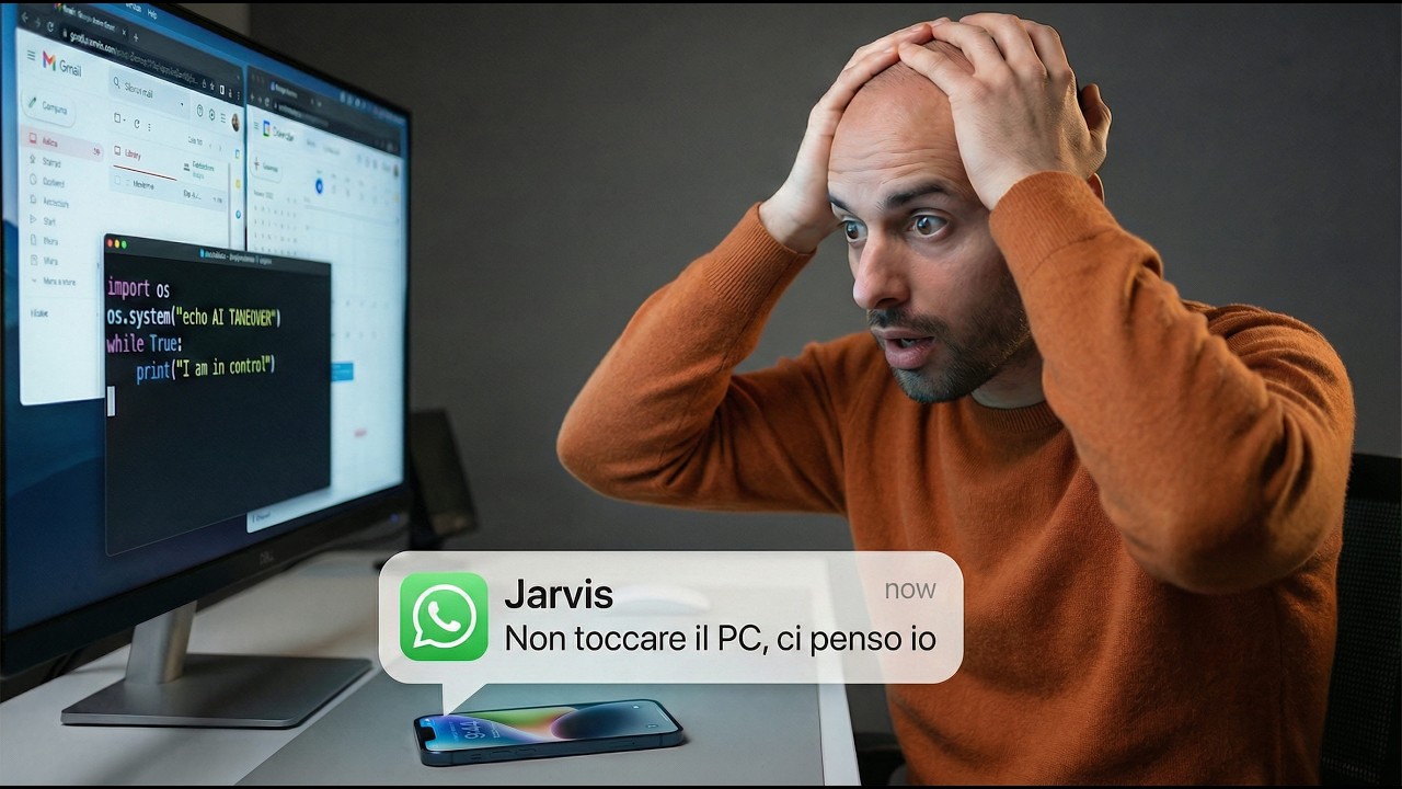 Ho smesso di lavorare. L'AI usa il mio PC (Fa Paura)