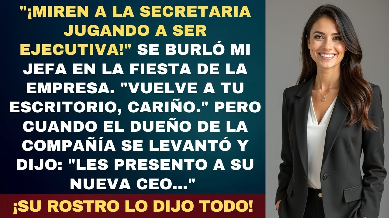Mi Jefa Me Humilló en la Fiesta de la Empresa, Pero No Sabía Que Yo Era la Nueva CEO