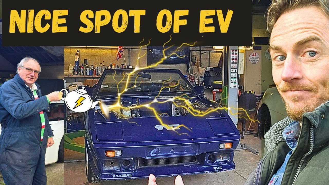 Электрический внедорожник TVR 1980-х годов с двигателем Tesla — настоящий «убийца вдов»! Эпизод 29