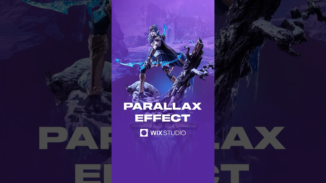 Parallax effect | Wix Studio #wixstudio #parallax