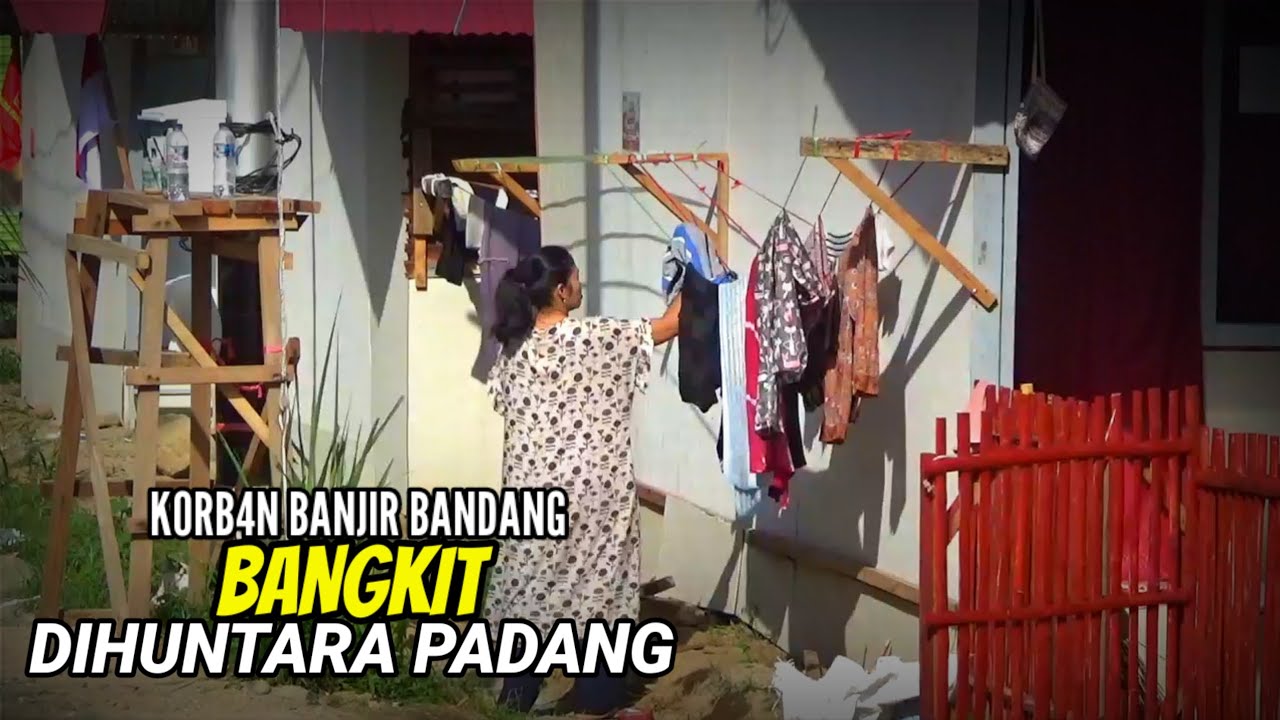 BEGINI TINGGAL DI HUNTARA K0RB4N BANJIR BANDANG PADANG