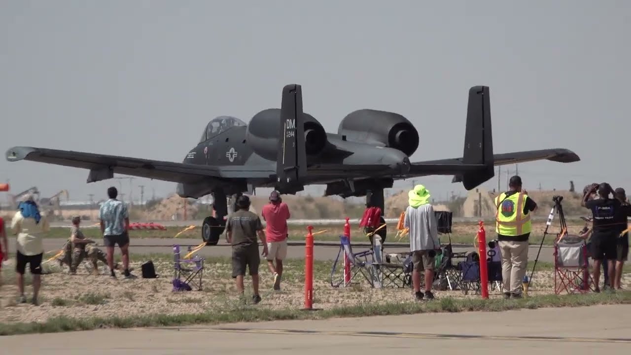 A10 Demo Team Black Mamba final performance with wall of fire