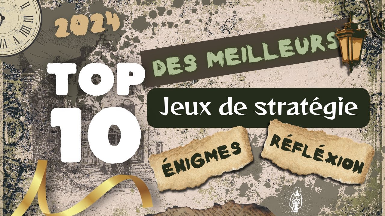 Top 10 Meilleurs JEUX DE STRATÉGIE et JEUX DE SOCIÉTÉ COOPÉRATIFS | Idées Cadeaux Noël 2025