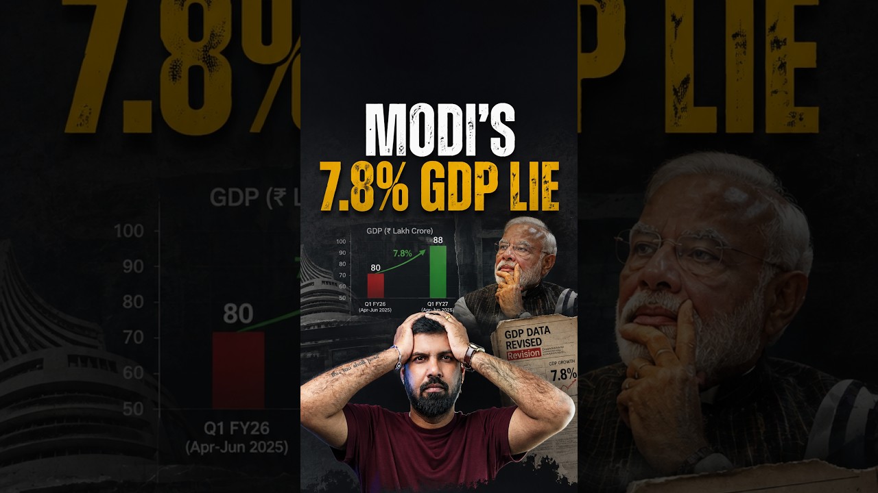 Modi&rsquo;s 7.8% GDP Lie: How the Numbers Were Cooked
