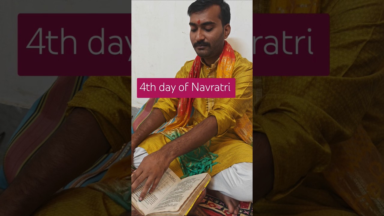 4th day of Navratri 🙏🙏 about sodas matrika bedi 🧡💛 #chaitranavratri #navratri #sanatandharma