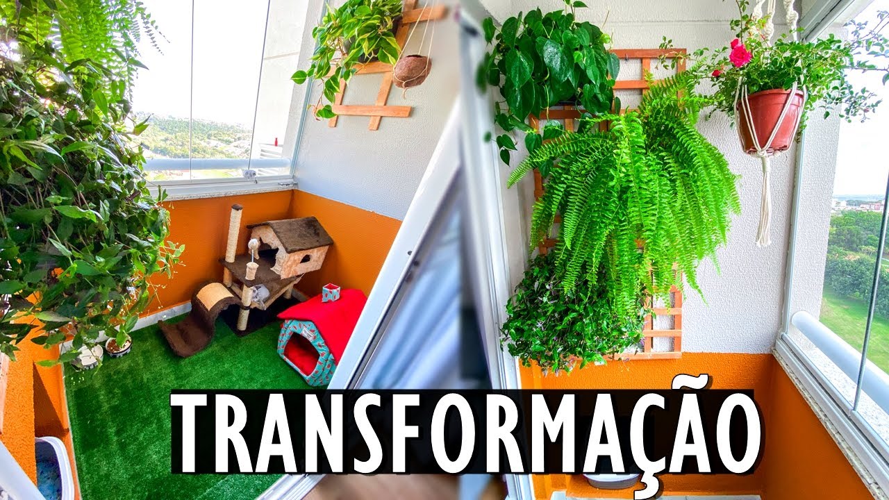 TRANSFORMEI MINHA VARANDA GASTANDO POUCO E O RESULTADO FICOU INCRÍVEL!!!