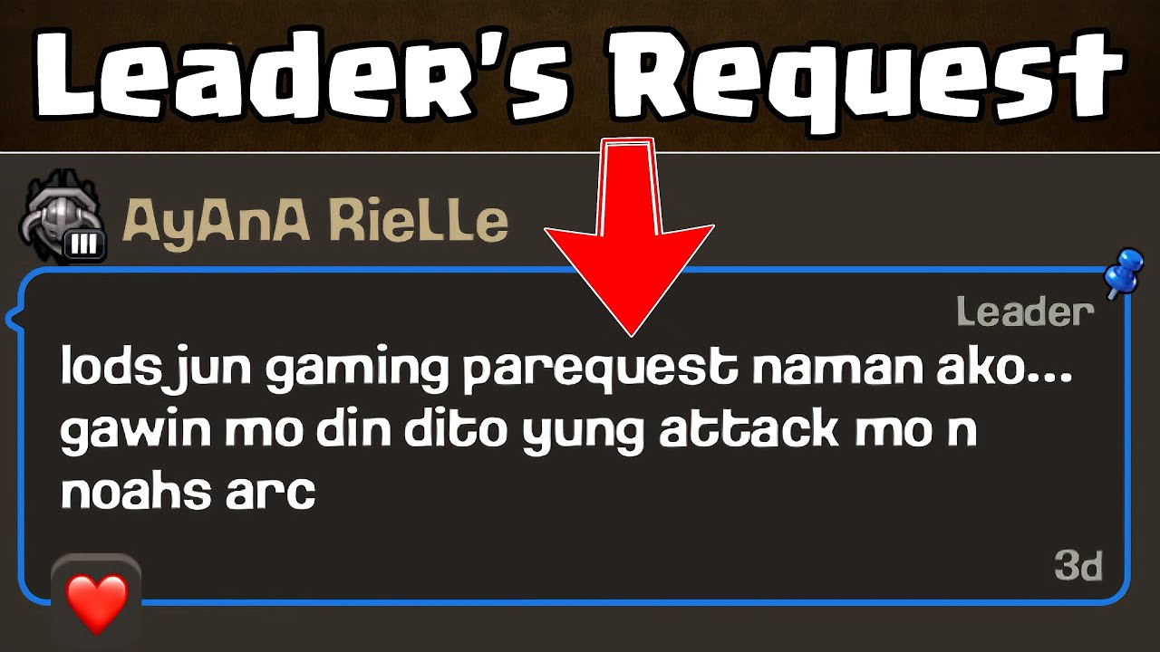 Nag request ng Noah’s Ark attack yung leader sa napasukan kong clan | Gala serye Ep. 9