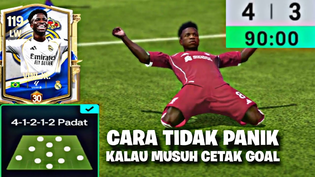 CARA TIDAK PANIK KALAU MUSUH CETAK GOAL - FC MOBILE