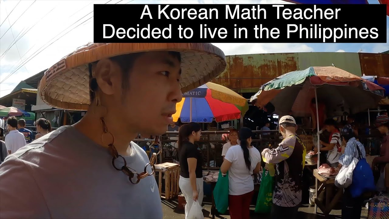 A Korean Math Teacher decided to live in the Philippines