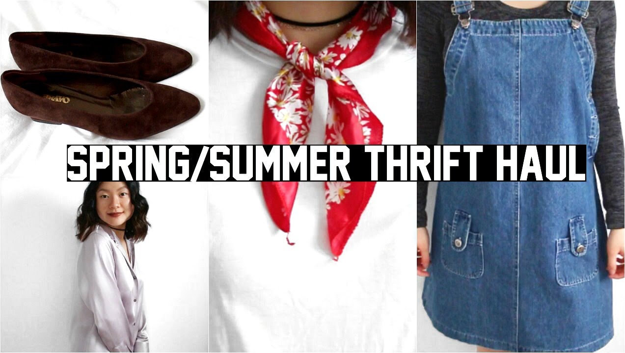SPRING/SUMMER THRIFT HAUL + TRY ON!