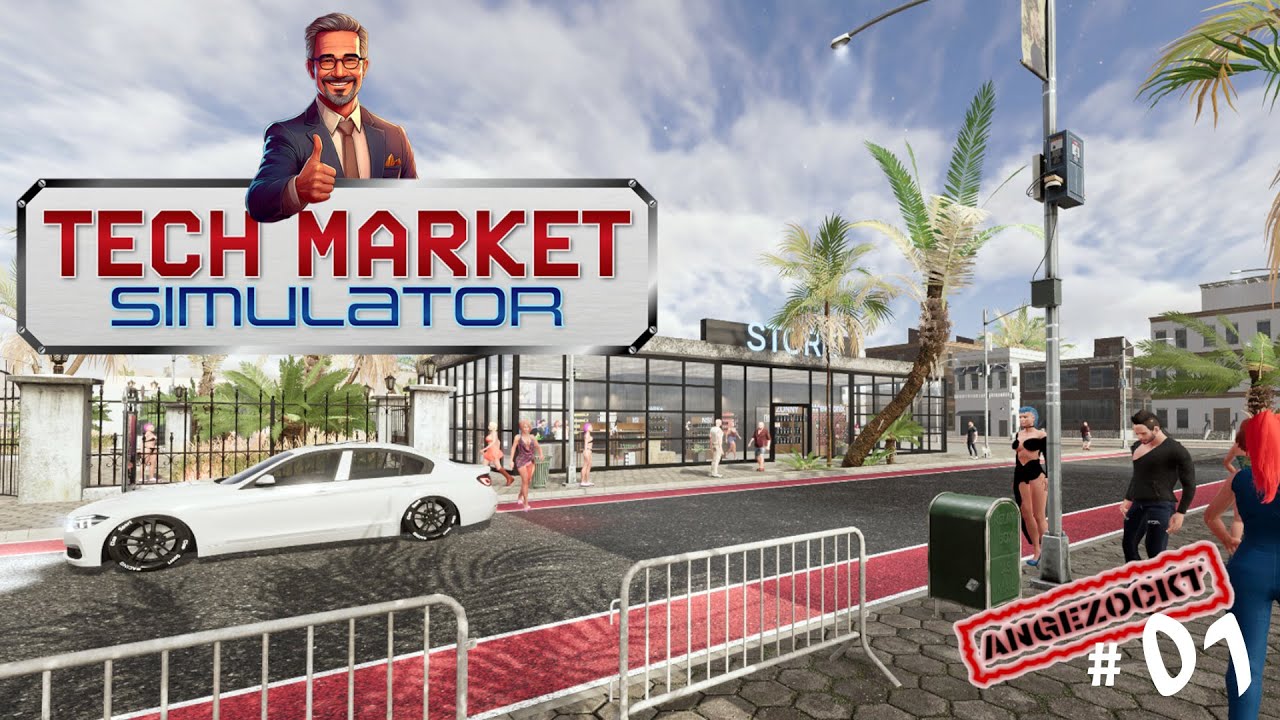 Tech Market Simulator #01 🕹️ Die Grundlagen des Shops #angezockt #deutsch
