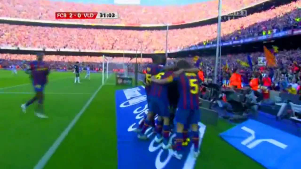 FC BARCELONA - REAL VALLADOLID  4- 0 By ALFREDO MARTINEZ