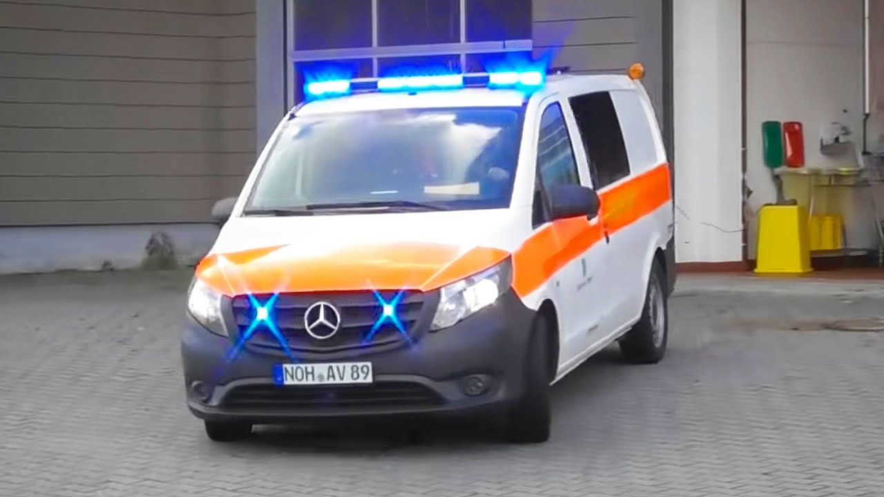 [Neues Leih-NEF, Alarmgong & Gruß] Feuerwehr Hagen FRW2 zu drei Einsätzen in 15 Minuten