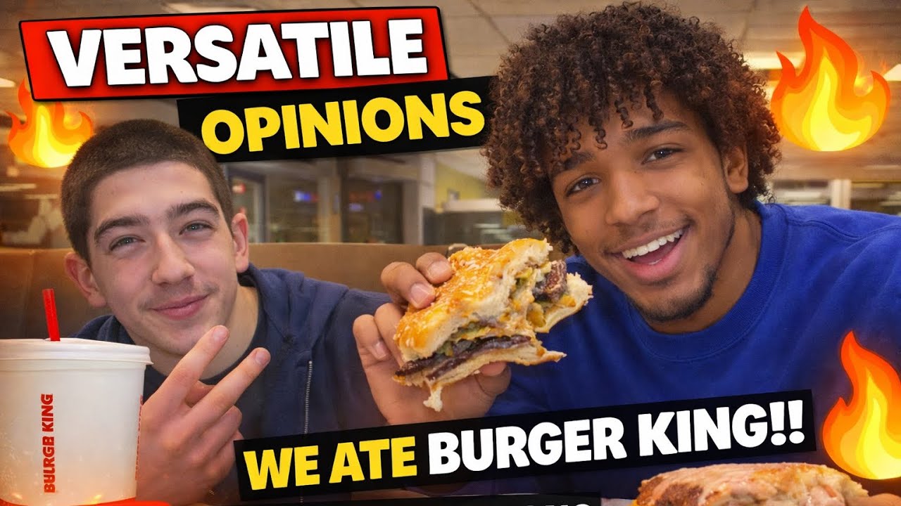 Burger King After the Gym ￼