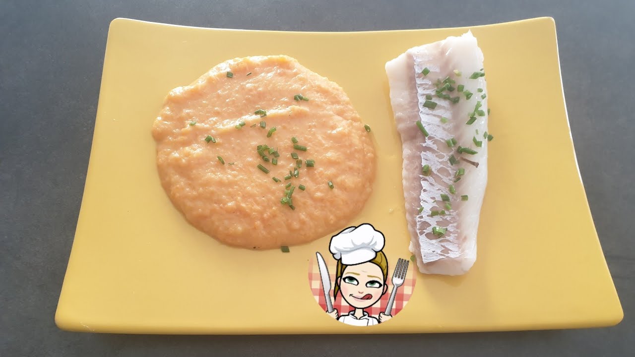 Pavés de cabillaud puree carotte monsieur cuisine connect plus silvercrest lidl