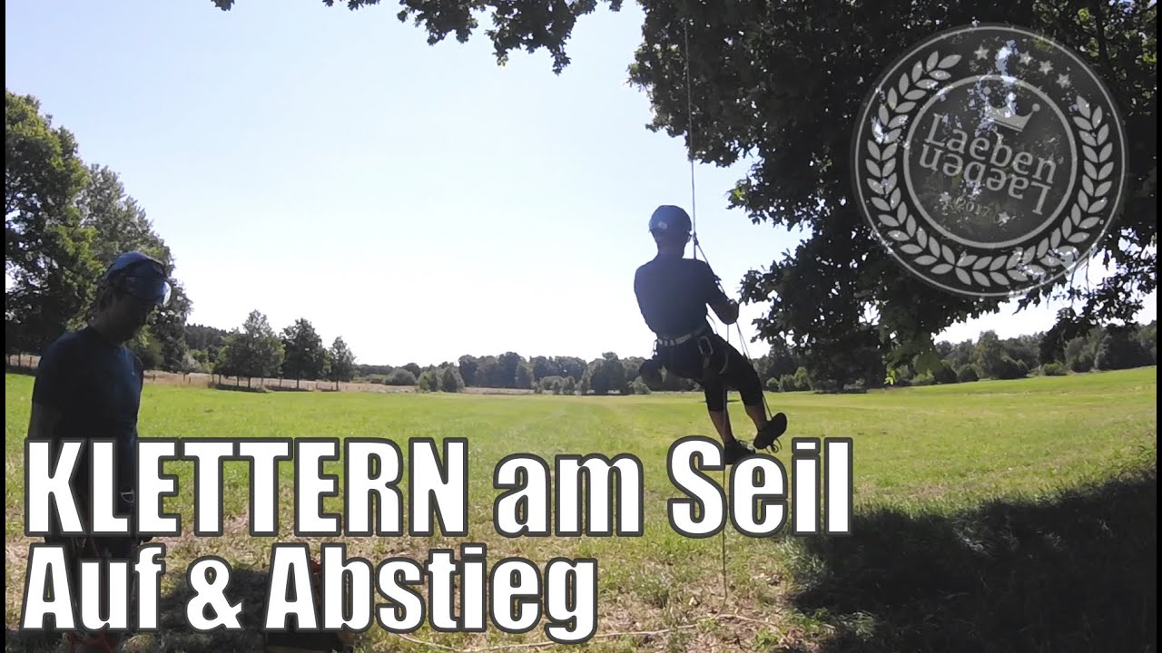 Baumklettern / Klettern am Seil - Auf & Abstieg / Kletterserie 02
