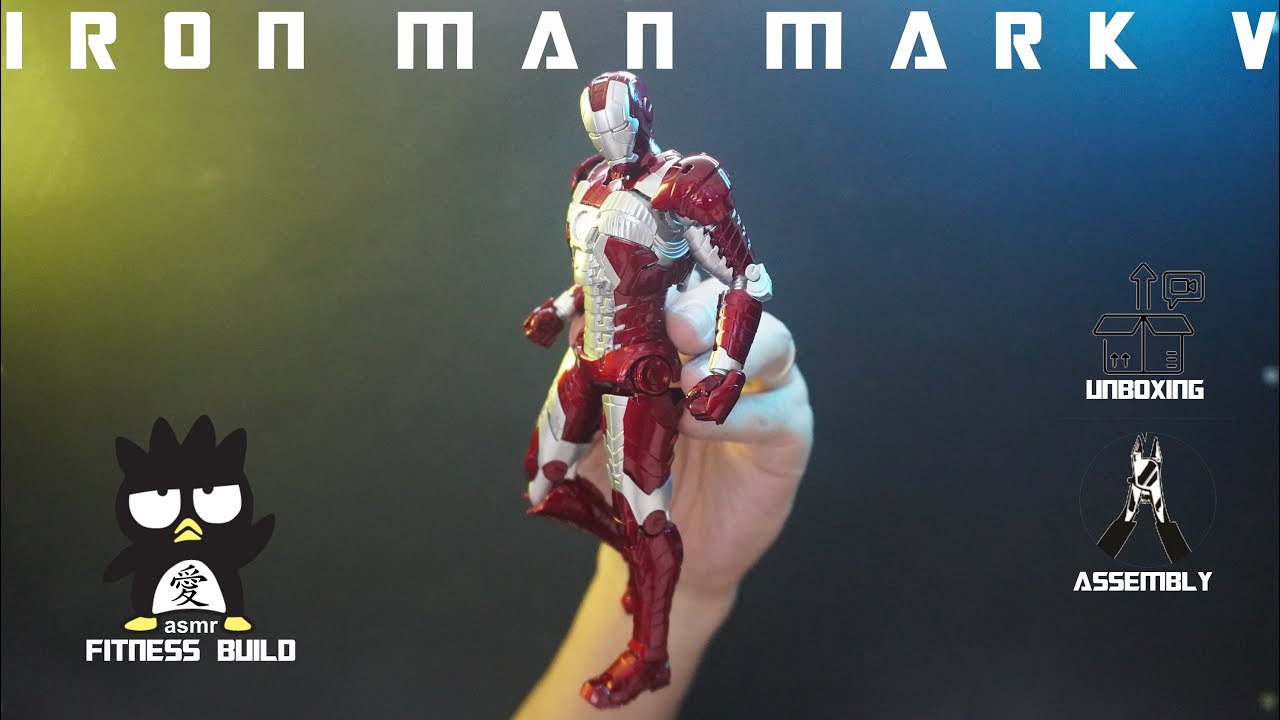 Iron Man Mark 5 | ASMR Build | Fitness Build | Model Kit by FondJoy
