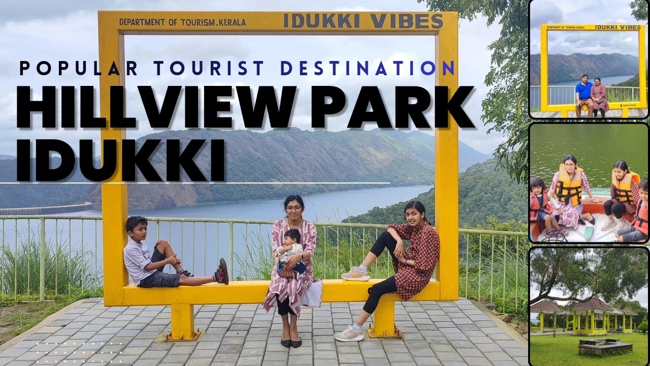 Hillview Park Idukki /A Popular Tourist Attraction with Breathtaking Views from Top @Leenas YT Vlog