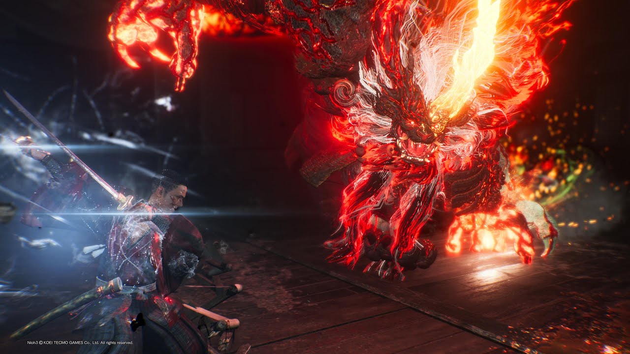 What 100 hours in Nioh 3 looks like...