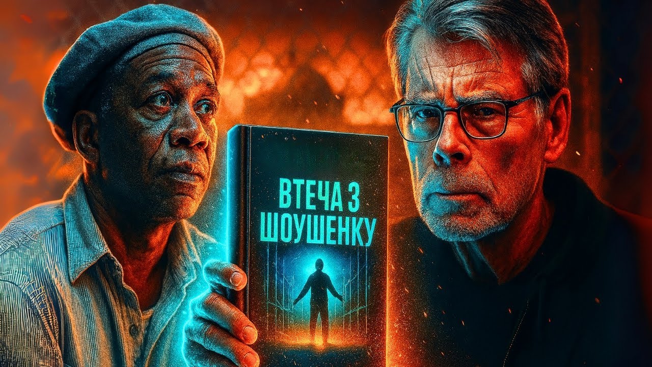 🎧 ВТЕЧА З ШОУШЕНКУ | Легендарна аудіокнига Стівена Кінга | Слухати українською  | Слухати на ніч