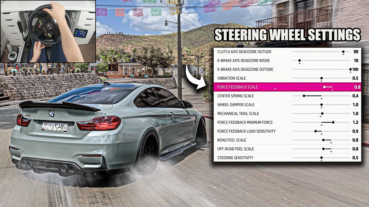 Forza Horizon 5 | ЛУЧШИЕ настройки руля | 2023
