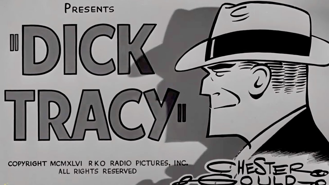 Morgan Conway - Dick Tracy, Detective (1945) takes on the scar-faced thug known as 
