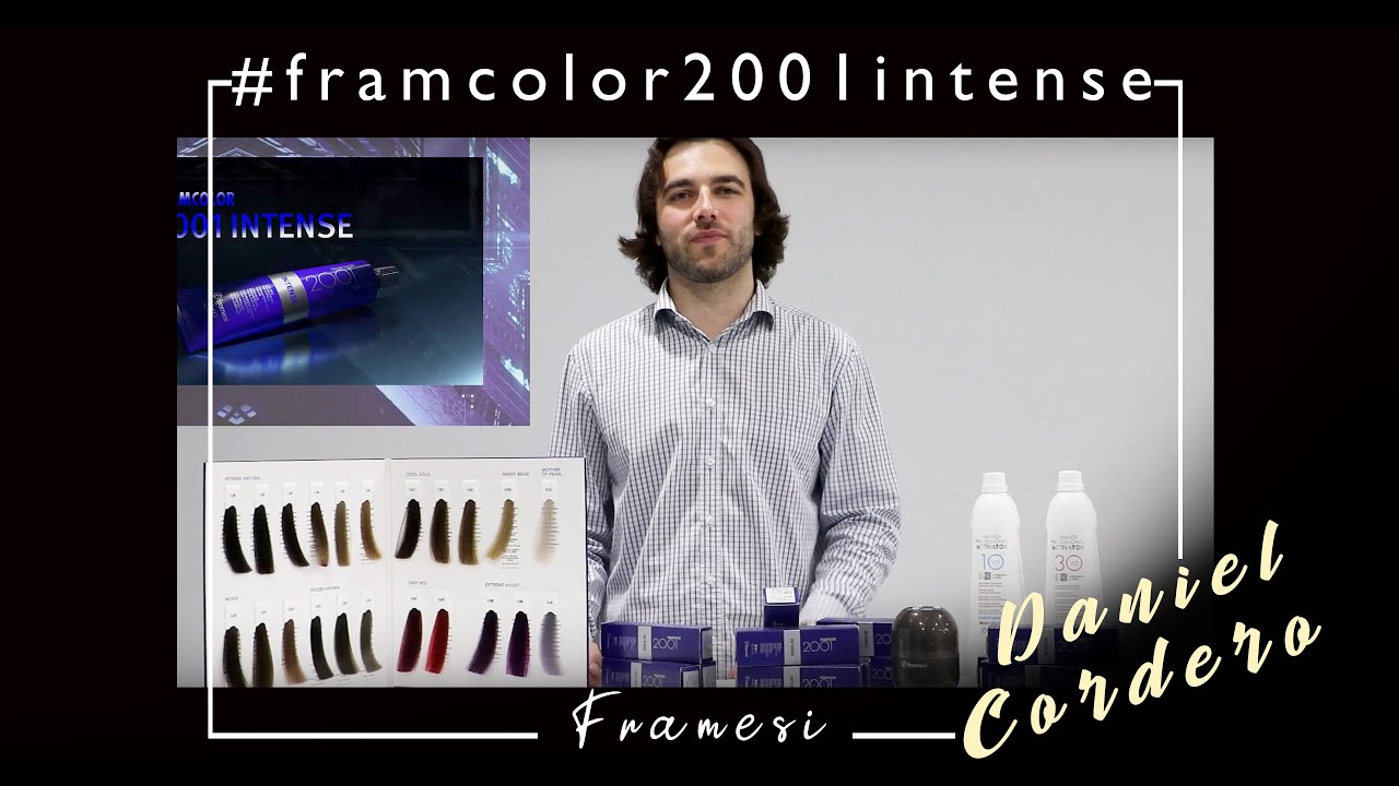 FRAMCOLOR 2001 INTENSE : Coloración a Máxima Intensidad en La Mitad de Tiempo | FRAMESI ESPAÑA