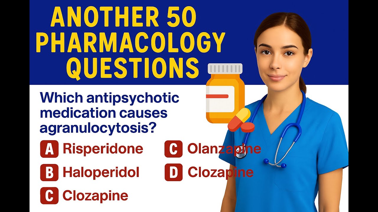 Top nclex questions on pharmacology | Nclex Mastery #2025 #education #study #explore #fypシ゚viral