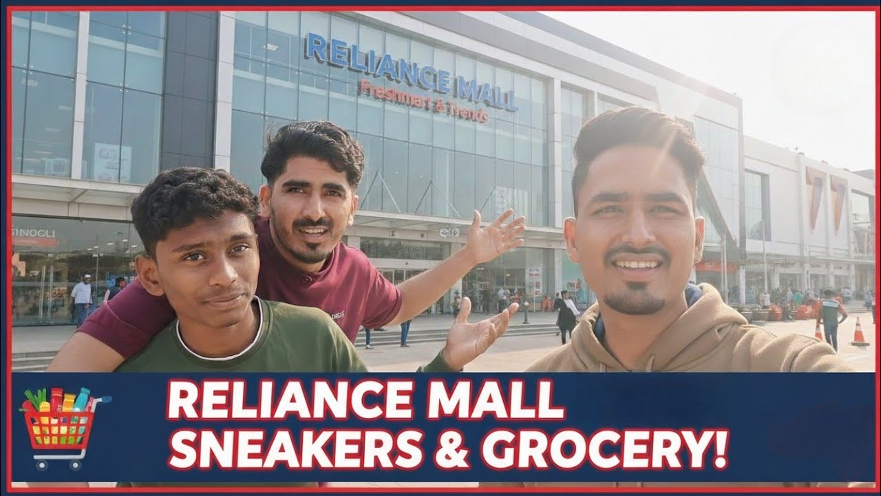 Buying monthly grocery from reliance Mall 🛒