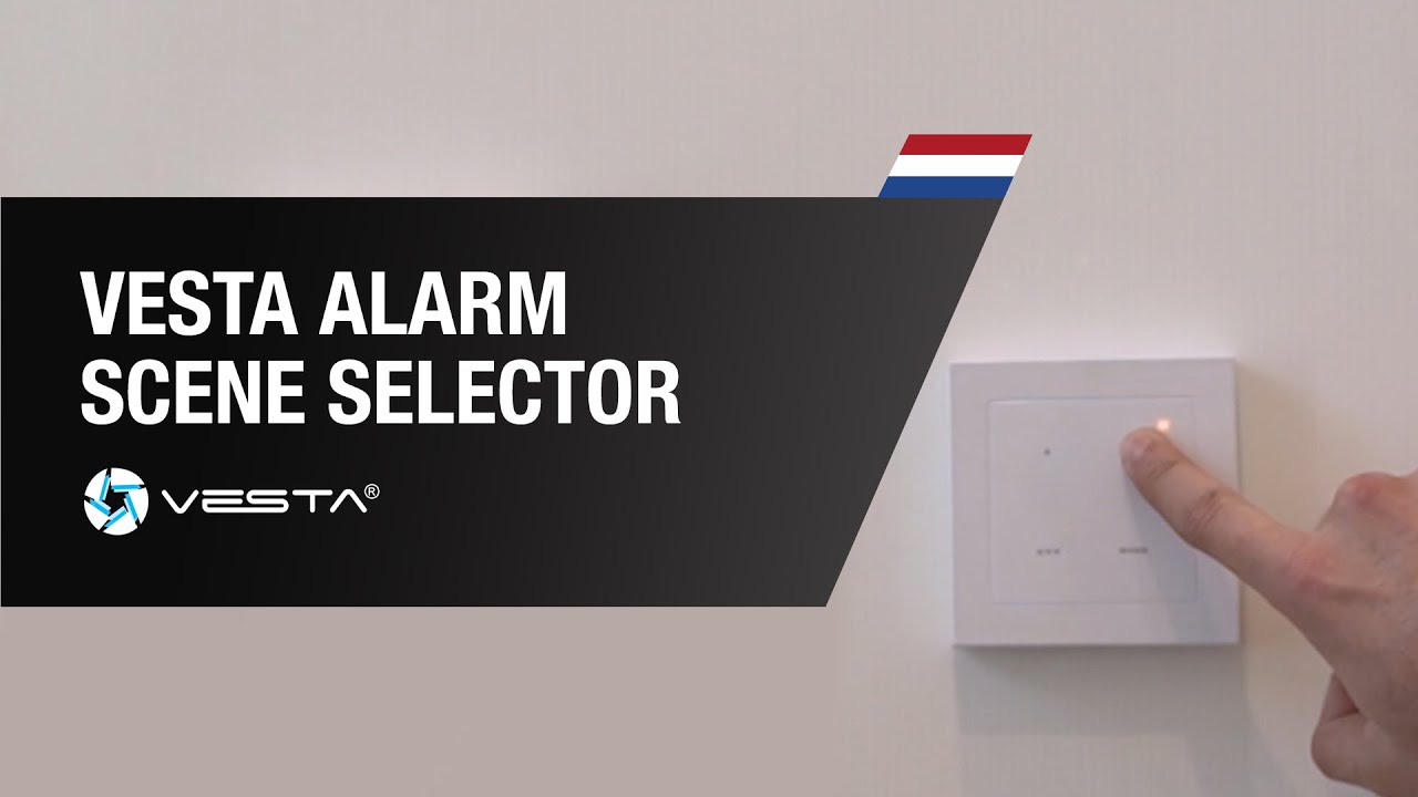 Hoe de VESTA Alarm scene selector werkt | ByDemes